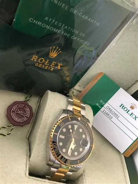 rolex serial or6j2001 model 116610|pre owned Rolex serial number.